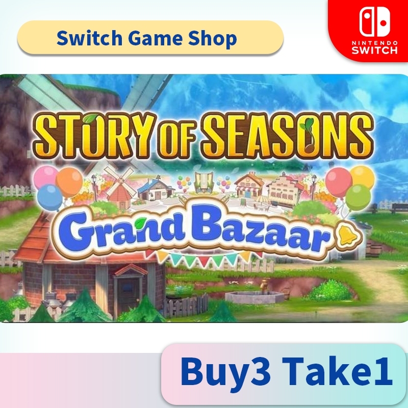 STORY OF SEASONS: Grand Bazaar  Switch Game