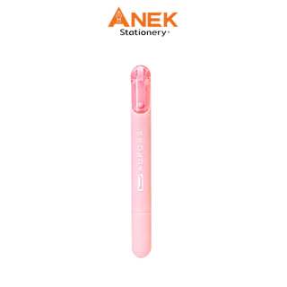 Quantum ปากกาไฮไลท์ ปากกาเน้นข้อความ ออโรร่า กลิตเตอร์ ควอนตั้ม 12 เฉดสี (จำนวน 1 ด้าม)