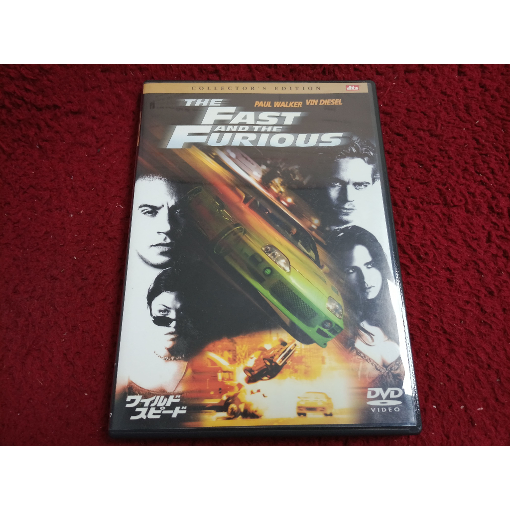 DVD สากล The Fast & The Furious  สภาพตามรูปปก A3522