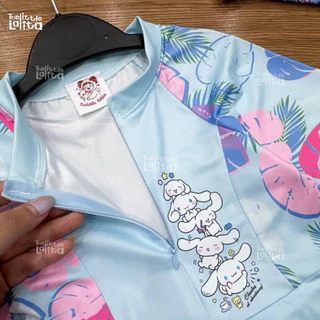 ✅พร้อมส่ง 👧🏻ชุดว่ายน้ำเด็กผู้หญิง2ชิ้น Sanrio + หมวก มีกางเกงซับในกันโป๊ น่ารักมากๆ มี2สี ฟ้า/ชมพู ⚠️แนะนำให้เผื่อ2ไซส์