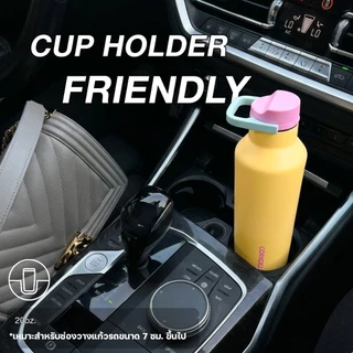 Corkcicle กระบอกน้ำ 20 oz (590 ml) Sport Canteen | Paradise Punch ชมพู | Keeps Cold เก็บเย็น 25hrs | ขวดน้ําพกพา Tumbler