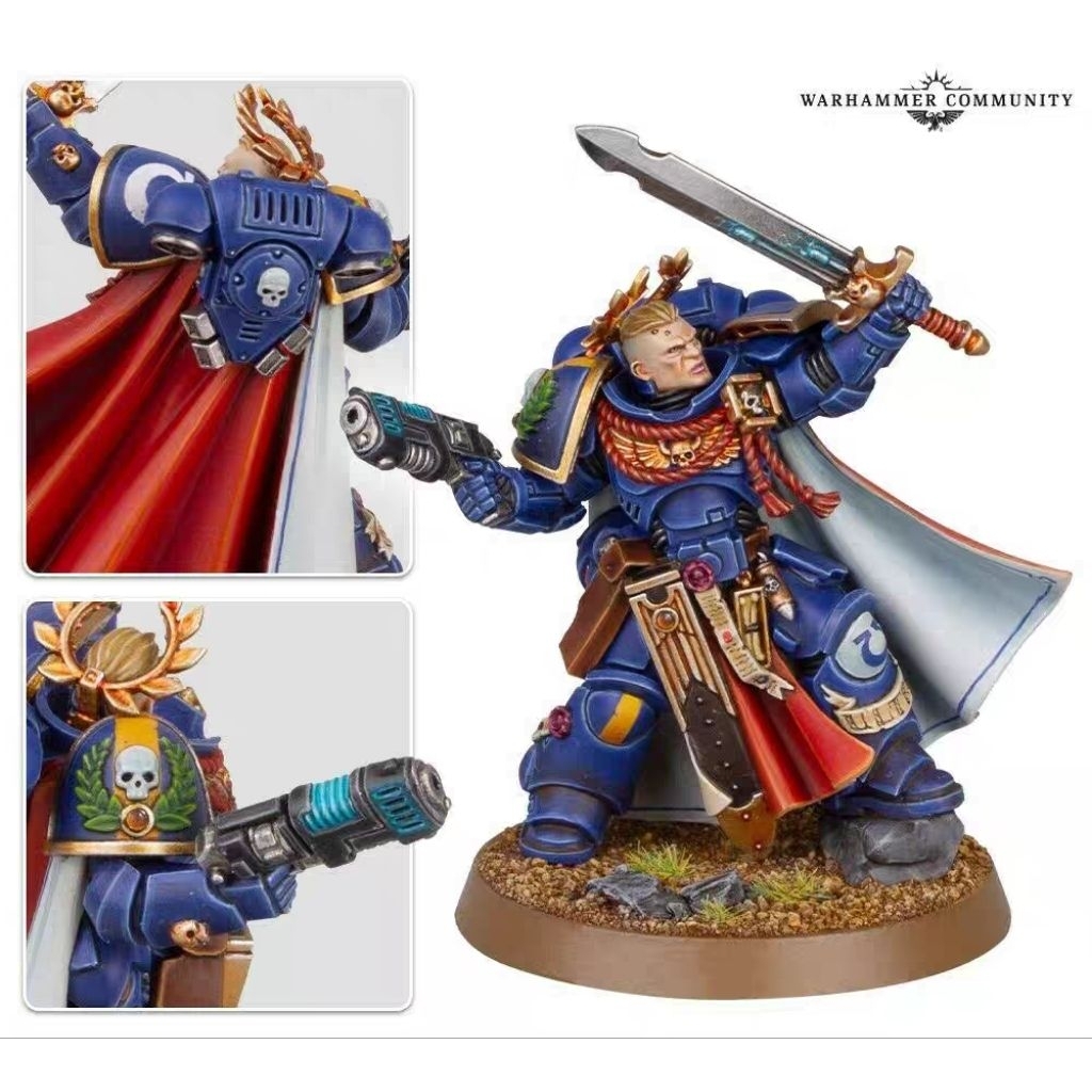 พร้อมส่ง ของแรร์ limited Space Marines: Ultramarines: Primaris Captain