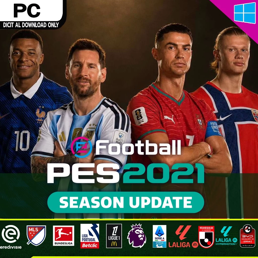 PES 2021 (Patch+WC2026) 2025-2026 v3.0 [PC] ล่าสุด อัพเดตตลาด มกราคม เมนูภาษาไทย (แฟลชไดร์ฟ 64GB)