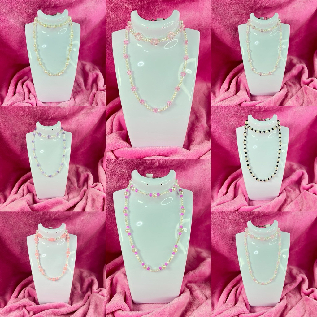 E01 ชุดสร้อยคอและสร้อยข้อมือdiy