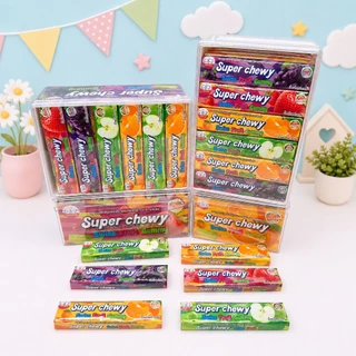 ซุปเปอร์ เอสเอ็นเอส ทวิสตี้ ลูกอมซูกัส 4 รส ใน 1 ตลับ 30 ชิ้น มีอย.ไทย JELLYBEAN jelly berry