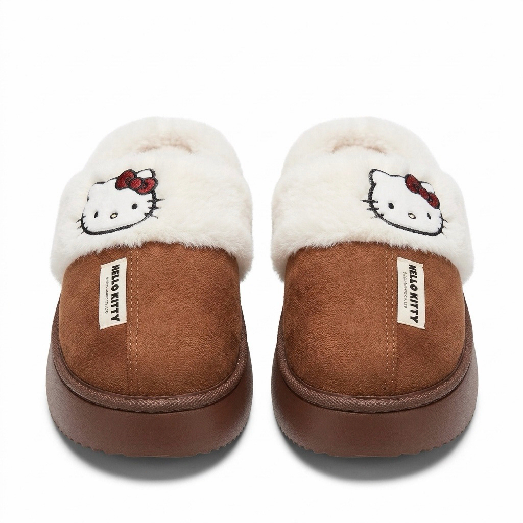 รองเท้า Gukoo x Hello Kitty Slippers Shoes แท้ 💯%