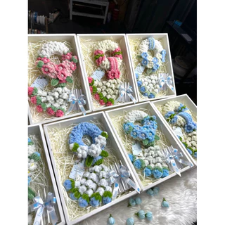 🌸งานพร้อมส่ง รหัส06/พวงมาลัยวันแม่ลวดกำมะหยี่( ใส่แบงค์3ใบ)