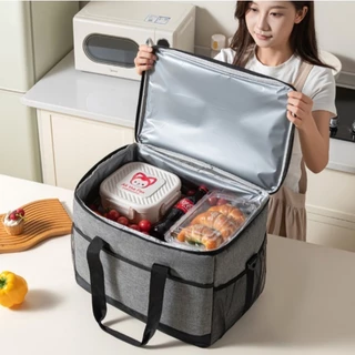 กระเป๋าเก็บความเย็น/ร้อน 15L/27L/35L/45L กระเป๋าเก็บอุณหภูมิ สำหรับปิคนิค เก็บเครื่องดื่ม อาหาร อื่นๆ