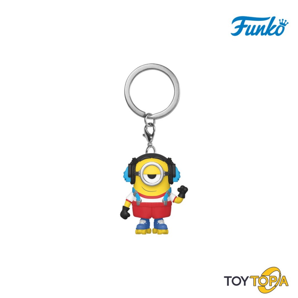 (47797) Stuart Roller Skating Pocket POP! Keychain: Minions 2 by Funko