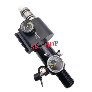 Superwell mini รุ่นยาว40mm ชุดปรับแรงดันดำน้ำ ปรับแรงดันหายใจใต้น้ำ CO2