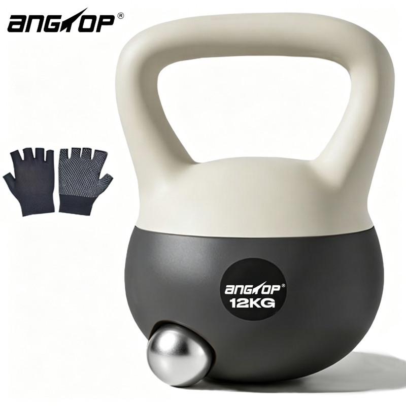 ANGTOP kettlebell 6/8/10/12KG เคตเทิลเบลแบบนุ่ม จับง่ายกระชับมือ weight training แบบนิ่ม เคลเทิลเบล