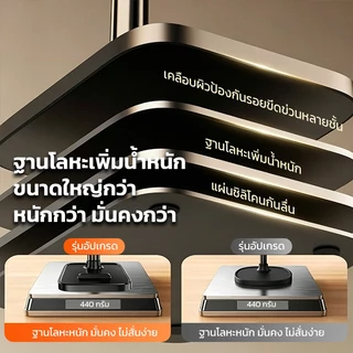 ที่วางโทรศัพท์ ปรับสูงต่ำได้ ปรับหมุนได้ 360องศา ทนทาน ติดตั้งง่าย ถอดประกอบง่าย พกพาสะดวก
