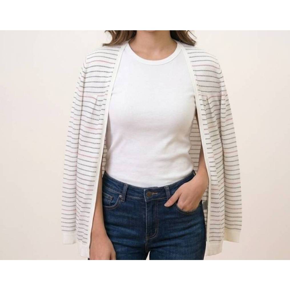 เสื้อคลุมผ้าคอตตอนทรงเปิด Gap XXS 32/24