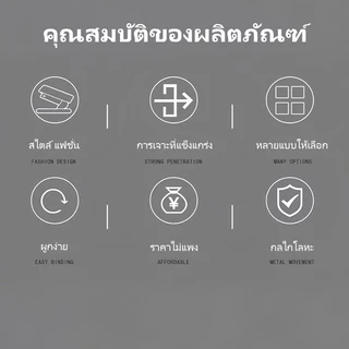 ที่เย็บกระดาษ ที่เย็บลวด เย็บกระดาษขนาดมาตรฐาน ใช้งานง่าย เย็บแน่น สำหรับสำนักงานและโรงเรียน