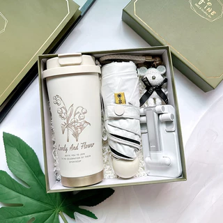 Premium Gift Set กระเช้าของขวัญหรูหรา เหมาะมอบให้เพื่อนครอบครัวทุกโอกาส