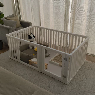 Pawradise คอกกั้นสัตว์เลี้ยง รุ่น Bonnie S-Plus ขนาด : 156 x 96 x 60 cm.