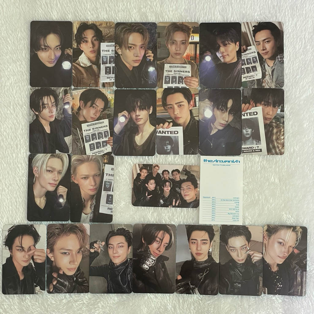 (พร้อมส่ง) อัลบั้มENHYPEN THE SIN : VANISH (Weverse Albums ver.)