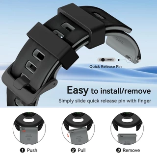 สําหรับ Black Shark GS3/GS3 Ultra/GS3 Sport สมาร์ทสายนาฬิกาซิลิโคนผู้หญิง MEN Band เปลี่ยนสร้อยข้อมือเข็มขัด
