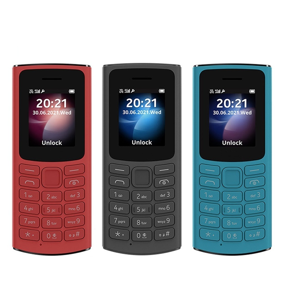 N0kia 105 (4G) 2023 มือถือปุ่มกด 2 ซิม พร้อมวิทยุ FM
