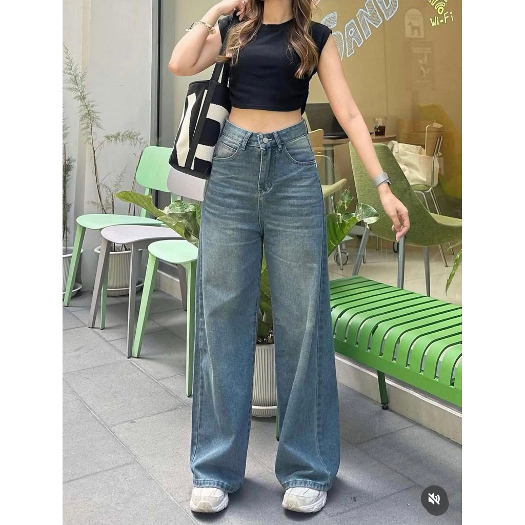 (จัดส่งภายใน 2 วัน) กางเกงยีนส์ Fuku Jeans by modishop