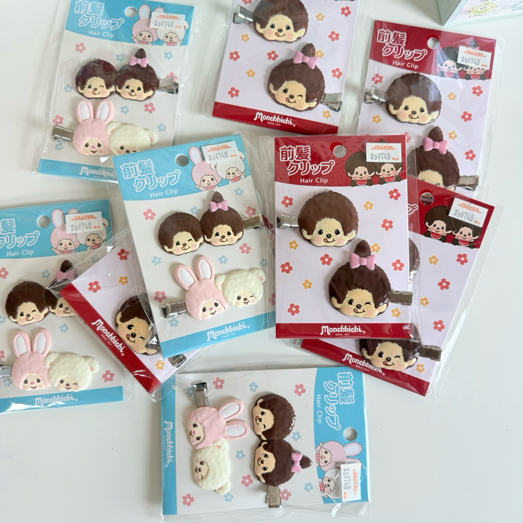 กิ๊บติดผม Monchhichi ม่อนชิชิ ของแท้