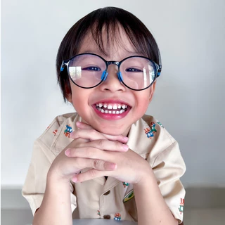 ALP แว่นกรองแสงสีฟ้า แว่นเด็ก อายุ 3-12 ปี จากคอมพิวเตอร์ กรอบTR90 งอได้ไม่แตก รุ่น ALP-BB0054