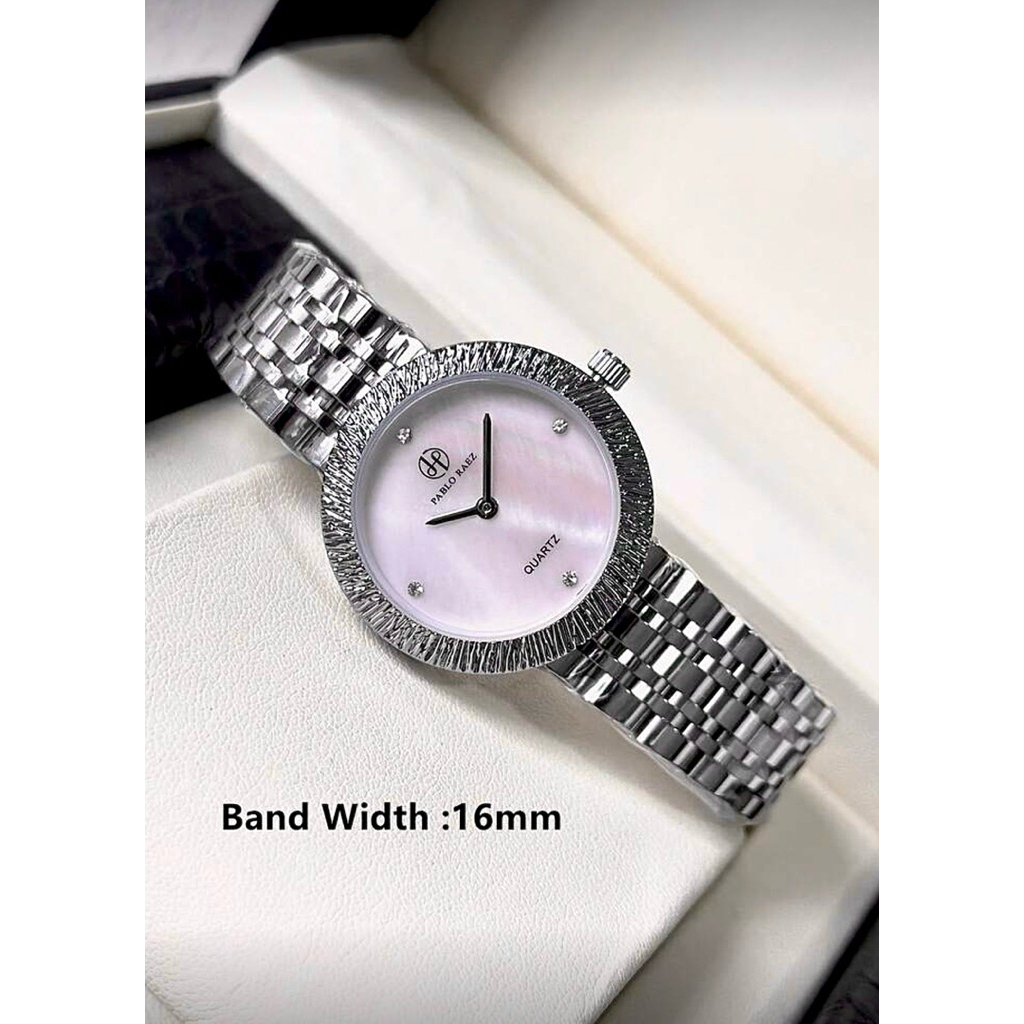 PABLO RAEZ แท้ 100% Stainless Steel แท้ กันน้ำ30เมตร