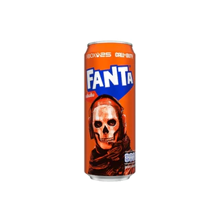 [จัดส่งเฉพาะกทม. ปริมณฑลและชลบุรี] แฟนต้า น้ำอัดลม น้ำส้ม 325 มล. 24 กระป๋อง Fanta Orange 325ml Pack 24