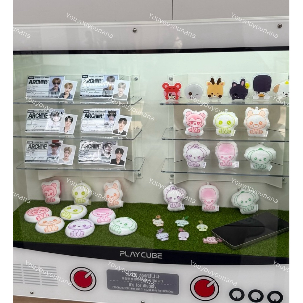 พร้อมส่ง 📦 RIIZE ARCHIIVE กาชาปอง - RANDOM CUSHION / PLUG CHARM / CLIP แบบเลือกเมมได้