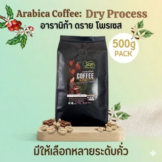 เมล็ดกาแฟอาราบิก้า ดอยช้าง 500g