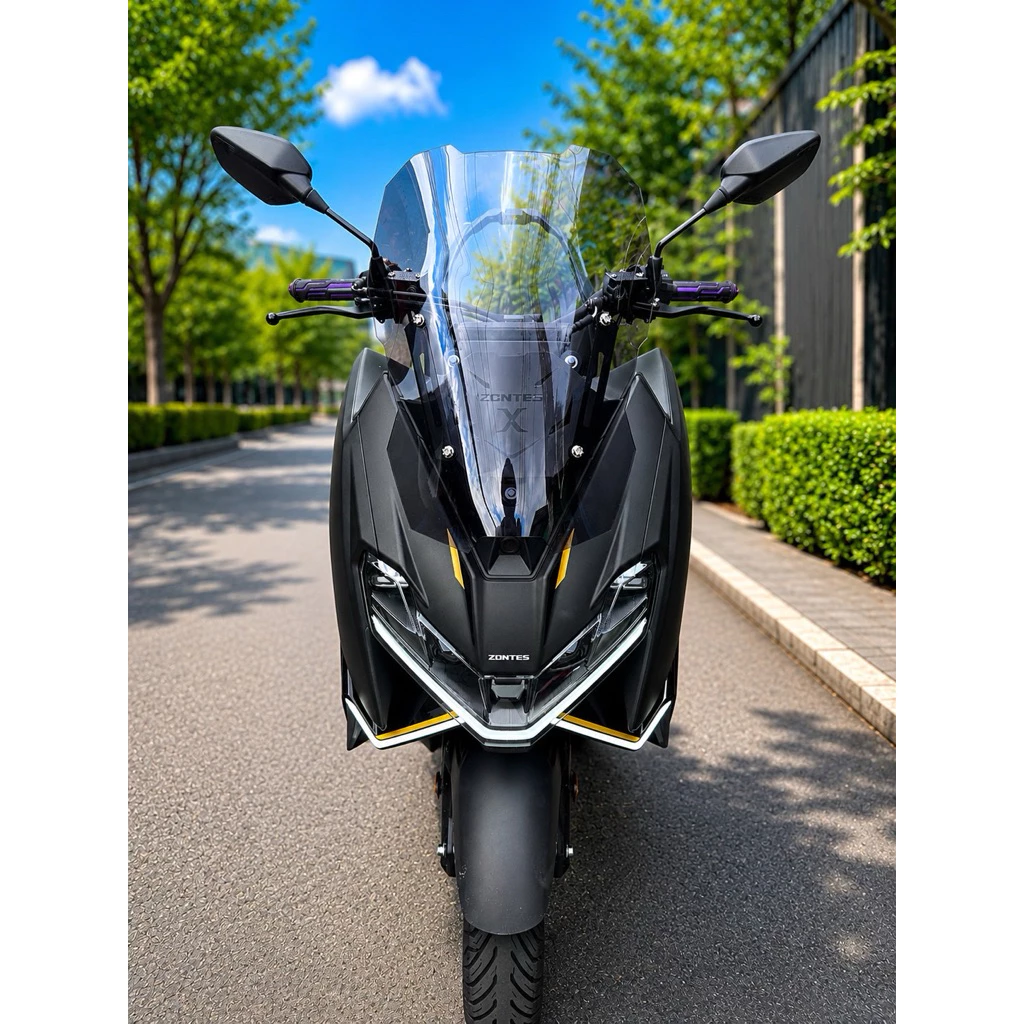 Zontes150x - ชิวหน้าทัวร์ริ่งพร้อมยกชิว สายทัวร์ริ่ง ไม่ใช่งานจีน ฟรีน๊อตครบชุด