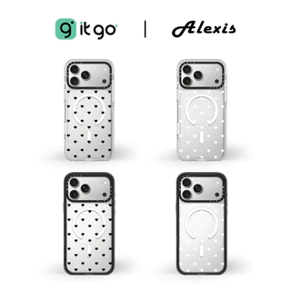 เคสใสและขอบดำ Alexis ST Clear&Black Mini Heart มินิฮาร์ท
