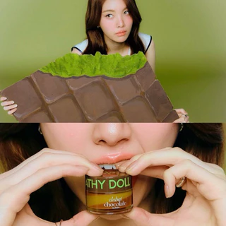 Cathy Doll Lip Balm ลิปบาล์มเข้มข้น บำรุงปากอวบอิ่ม ชุ่มชื่น กลิ่นช็อกดูไบ&กลิ่นอาซาอิเบอร์รี่ 12g