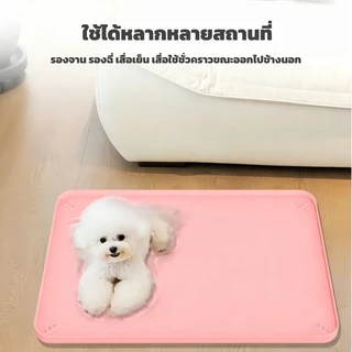 ห้องน้ำสุนัข แผ่นรองฉี่หมา ไม่รั่วซึม ทำความสะอาดง่าย พับเก็บสะดวก เหมาะกับสุนัข แมว และสัตว์เล็กทุกชนิด ใช้ซ้ำได้
