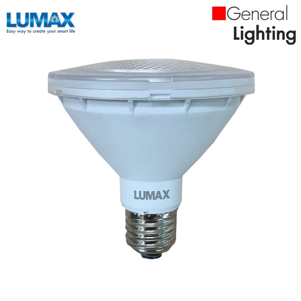 หลอดไฟ LUMAX L&E ลูแมกซ์ พาร์30 PAR30 LED E27 9W (แสงขาว/แสงวอร์มไวท์) มีสต็อก จัดส่งสินค้าทุกวัน (A