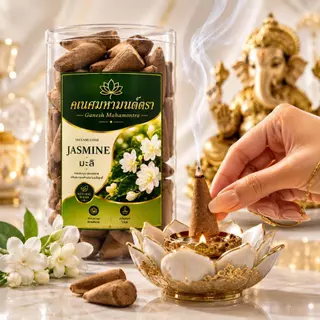 กำยานบูชาพระพิฆเนศ Aroma Classic | หอมละมุน จุดได้นาน (130g)