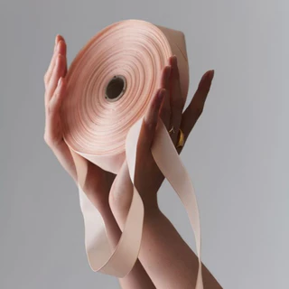 ริบบิ้นผ้าซาตินกว้าง 1.5 cm Satin Ribbon for Gift Wrapping DIY & Craft