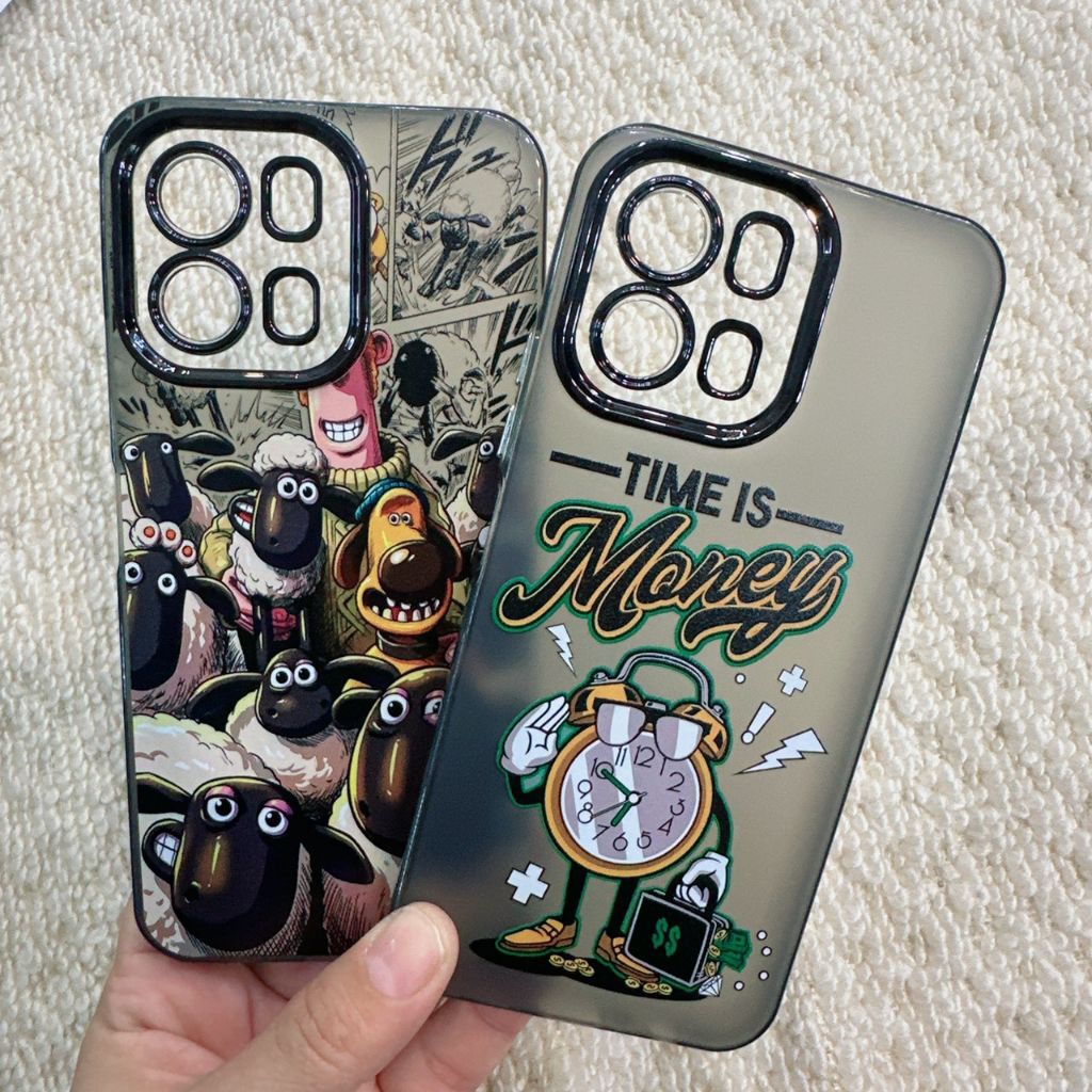เคสมือถือ สำหรับ RedmiA3 Mi14C Mi15 Note15 Note15pro Note15pro+ เคสกล้องโครเมี่ยม พิมพ์ลายเท่ห์งานนิ่ม #CM