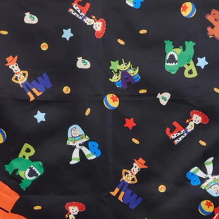 ผ้าโพกหัวลาย Disney - Toy Story, Lady and Tramp, Alice ขนาด 55x55 cm มี 4 แบบให้สะสม by Mini Mono (พร้อมส่งในไทย 🇹🇭)