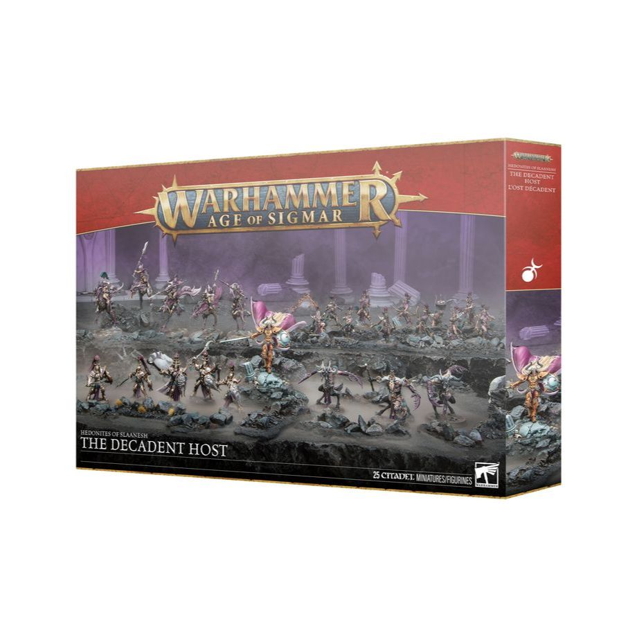 Warhammer AoS : Hedonites of Slaanes : Battleforce The Decadent Host