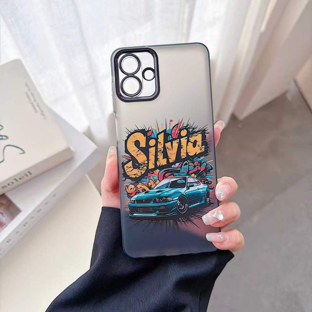 เคสมือถือ สำหรับOPPO A6T A6S  A6X A6 A60 A5Pro A3X A5X A57 A77 A17 A18 A38 Reno15Fเคสกล้องโครเมี่ยม พิมพ์ลายเท่ห์#CM