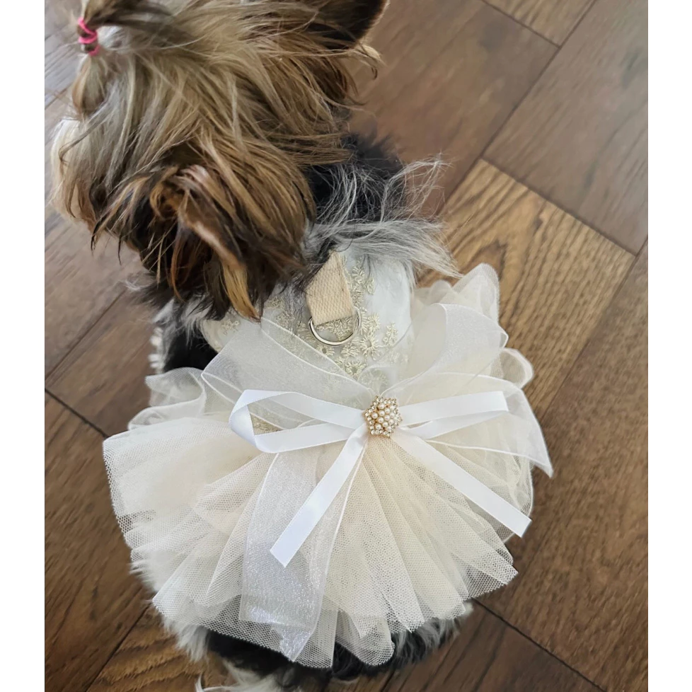 DoggyDolly ชุดสูทหมา ชุดเจ้าสาวหมาแมว ชุดแต่งงานสัตว์เลี้ยง thumbnail 6