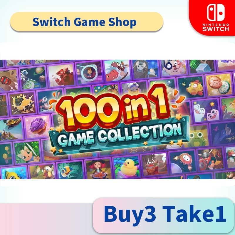 Nintendo 100 in 1 Game (BUY 3 GET 1 FREE)