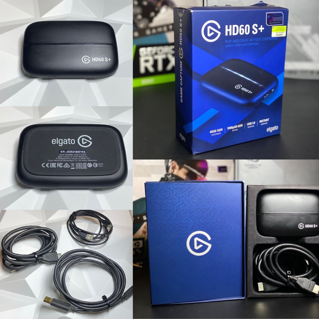 🌟VIDEO CAPTURE DEVICE ELGATO HD60 S+ มือสอง🌟🖥️