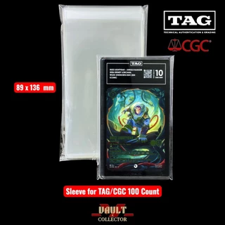 Sleeve ซองใส่การ์ดเกรด TAG/CGC 100 ซอง