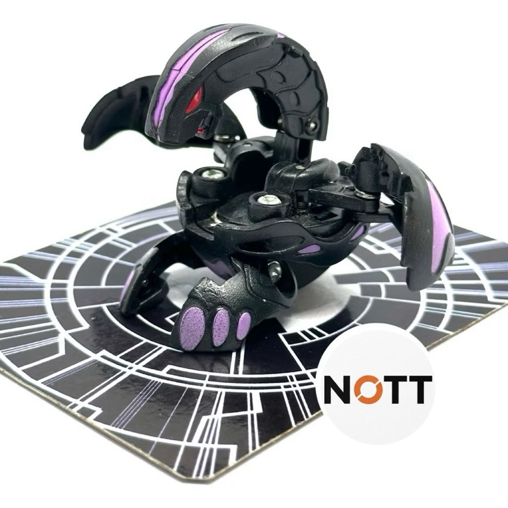 บาคุกัน Bakugan B2 Bakuswap Figure Black Darkus Wavern