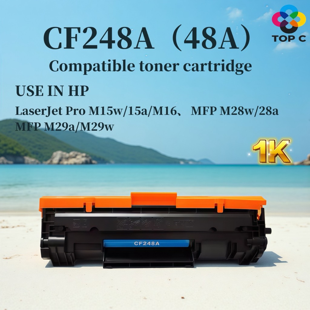 หมึกเลเซอร์ CF248A/248A/248/HP48A/ HP LaserJet Pro M15w/15a/M16/MFP M28w/28a/MFP M29a/M29w