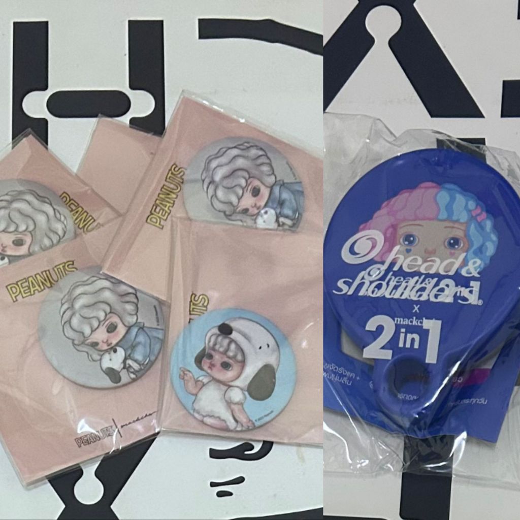 Tum ulit poster / เข็มกลัดและหวีพรีเมี่ยม Mackcha