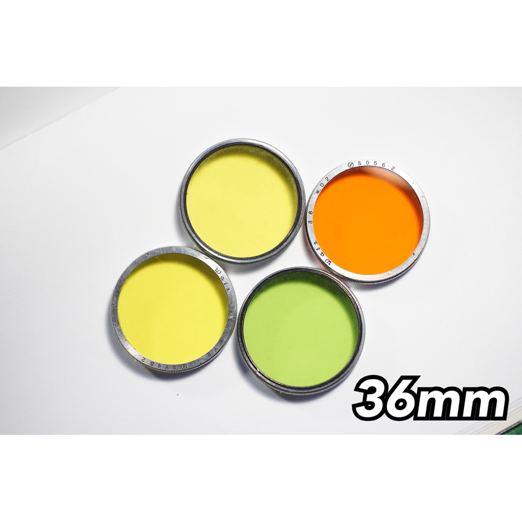 ฟิลเตอร์ 36mm Color Filter ครอบหน้าเลนส์ 34mm