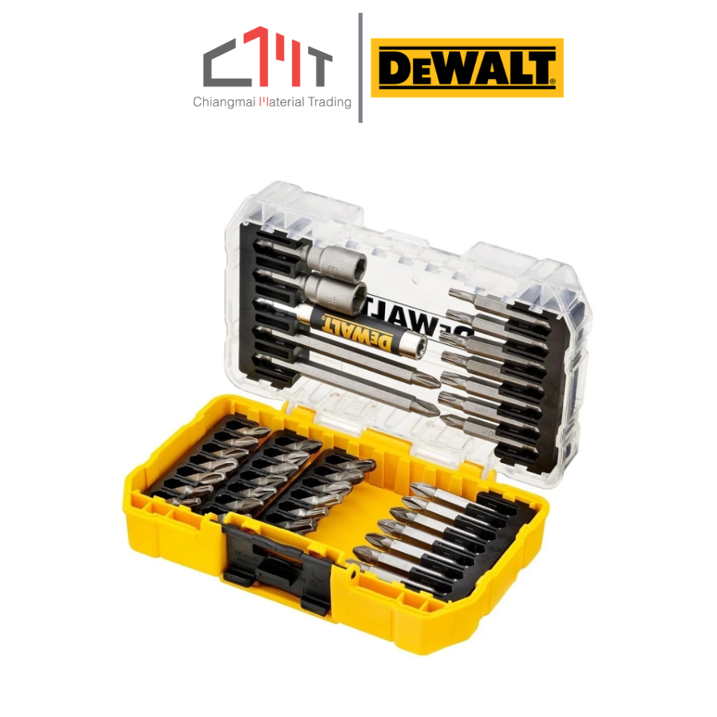 DEWALT ชุดดอกไขควง 40 ชิ้น No.DT70702-QZ